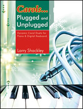 Carols Plugged and Unplugged piano sheet music cover